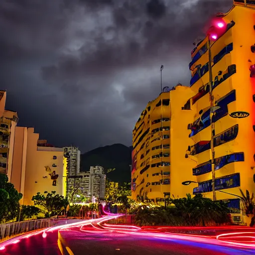 Prompt: Caracas Venezuela, 4K award winning photography lighting