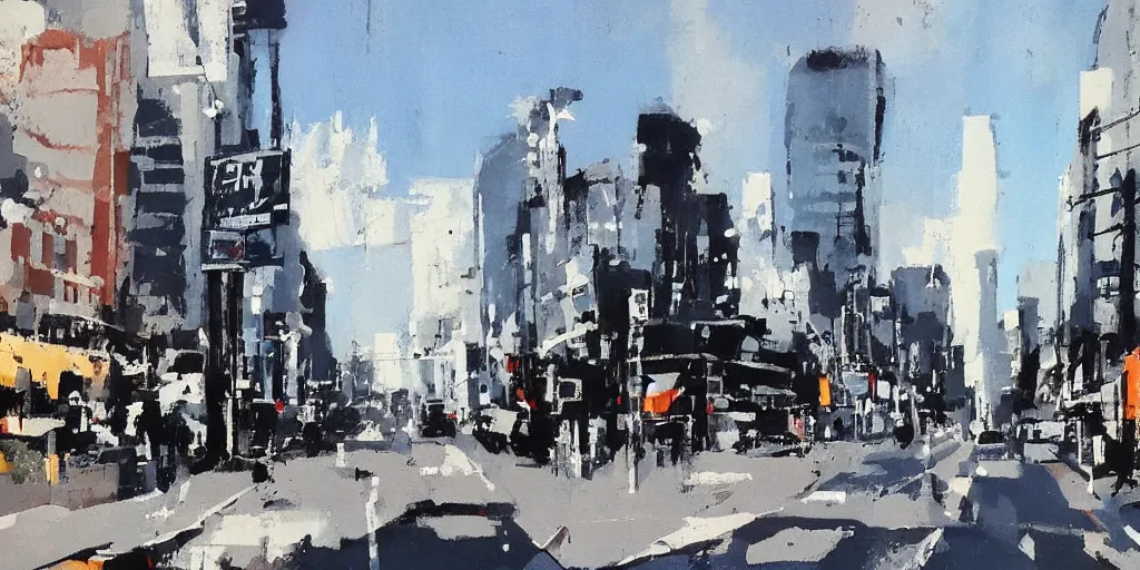 Image similar to north Melbourne Street by ashley wood