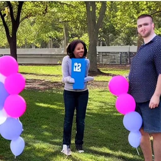 Image similar to 9/11 gender reveal