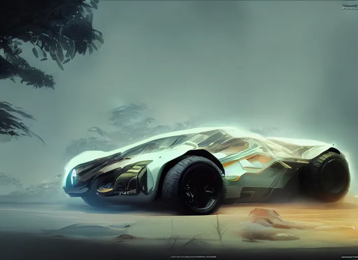 Image similar to a beautiful concept design of a supercar converted into offroad sport. car design by cory loftis, fenghua zhong, ryohei hase, ismail inceoglu and ruan jia. volumetric light.