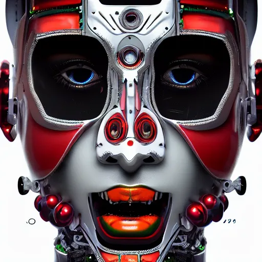 Prompt: portrait of a soundcloud robot rapper full of face tattoos and grills in its teeth, minimalistic aesthetics, geometric figures, stunning photo, cinematic lighting, perfect composition, 8K, ultra-detailed , Trending on artstation, Octane render, Unreal Engine, highly detailed