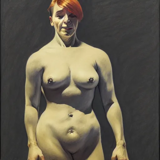 Image similar to charcoal drawing portrait of an astronaut woman in suit by edward hopper and jenny saville and raphael, darek zabrocki, alphonse mucha, simon stalenhag