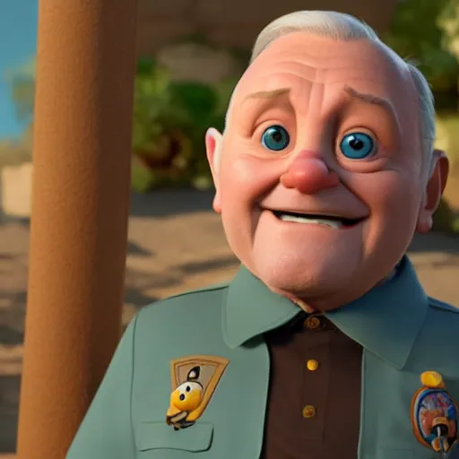 Image similar to anthony hopkins as a pixar disney character from up ( 2 0 0 9 ), unreal engine, octane render, 3 d render, photorealistic