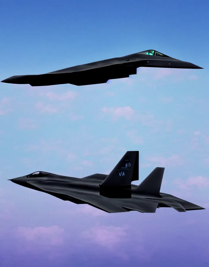 Image similar to b 2 spirit plane, vaporwave,