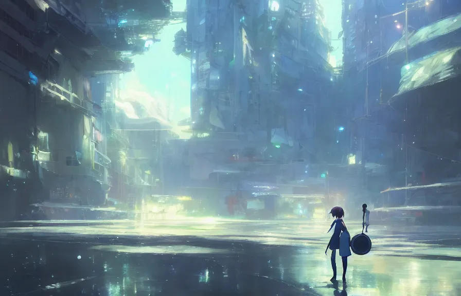 Image similar to makoto shinkai concept art of the spork dimension, key visual, ambient lighting, highly detailed, digital painting, artstation, concept art, sharp focus, by makoto shinkai and akihiko yoshida and hidari and wlop and greg rutkowski