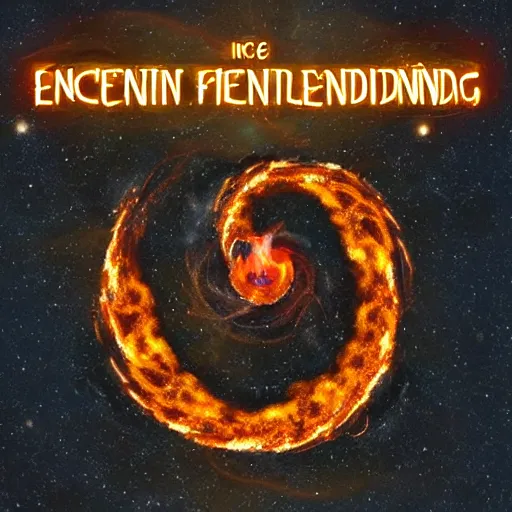 Prompt: infinite fire, lucid, neverending