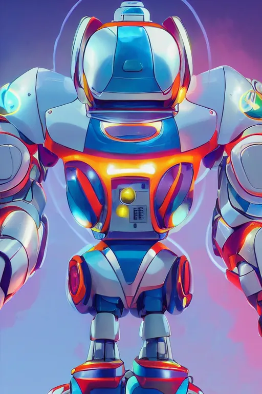 Image similar to metabots medabots medarotto medarot robot minimalist comics helmet mask neon cybereye, behance hd by jesper ejsing, by rhads, makoto shinkai and lois van baarle, ilya kuvshinov, rossdraws global illumination ray tracing hdr radiating a glowing aura