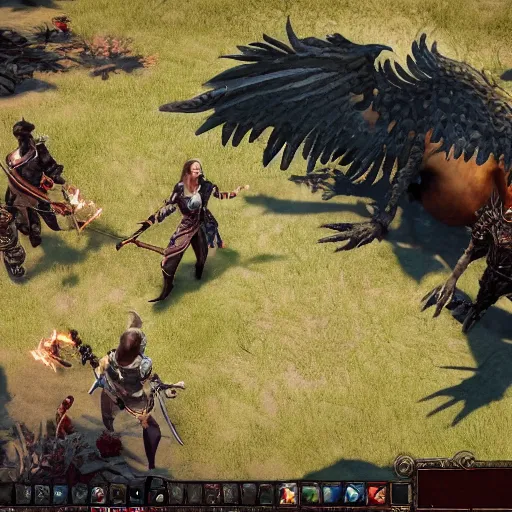 Image similar to divinity original sin 2, div os 2, div 2, group chat icon