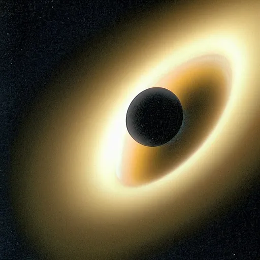 Image similar to a photo of gargantua black hole