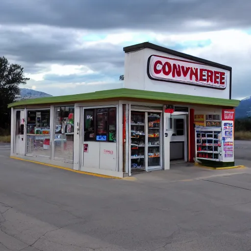 Image similar to convenience store in the middle of nowhere