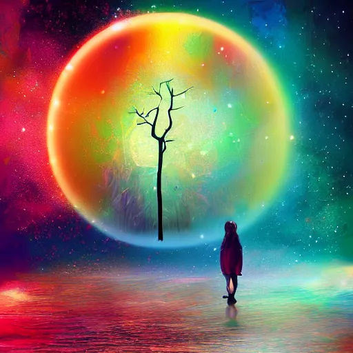 Image similar to a dream within a dream within a dream within a dream, digital art