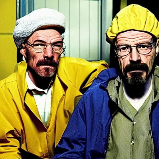 Image similar to walter white with don ramon