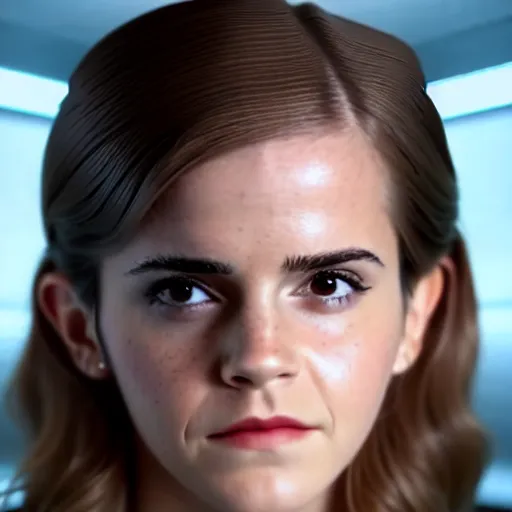 Prompt: Emma Watson in Star Trek, XF IQ4, f/1.4, ISO 200, 1/160s, 8K, Sense of Depth, color and contrast corrected, enhanced, Dolby Vision, symmetrical balance, in-frame