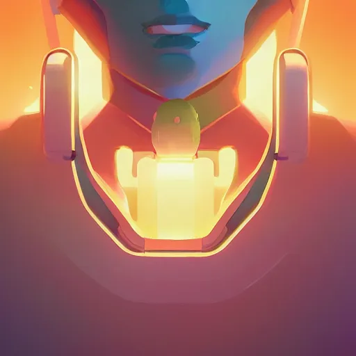 Image similar to face icon stylized minimalist close encounters of the third kind, loftis, cory behance hd by jesper ejsing, by rhads, makoto shinkai and lois van baarle, ilya kuvshinov, rossdraws global illumination