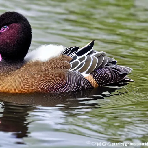 Prompt: muscovy duck