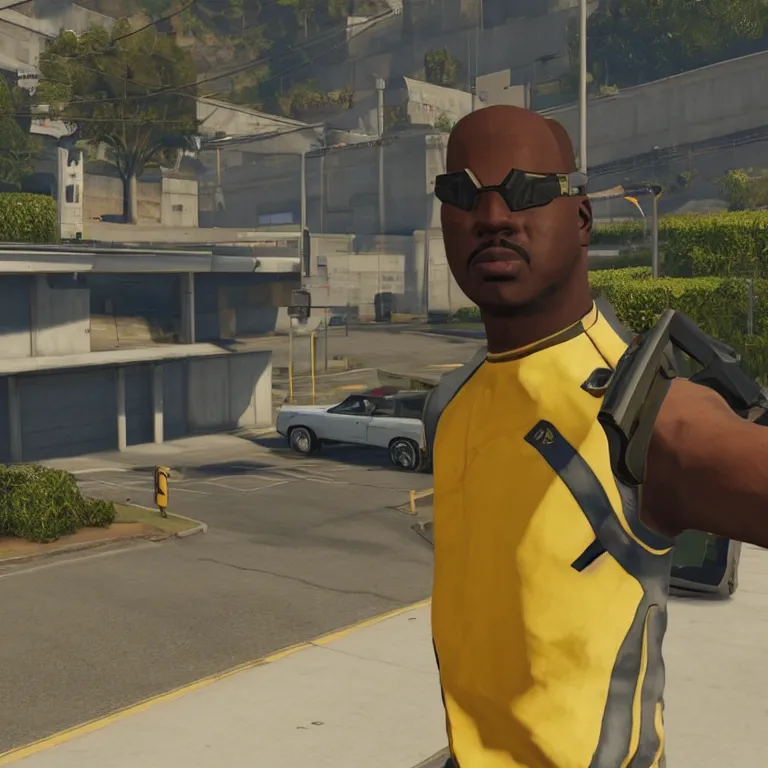 Image similar to geordi laforge gta v