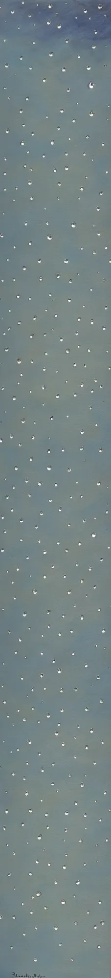 Prompt: painting of raindrops