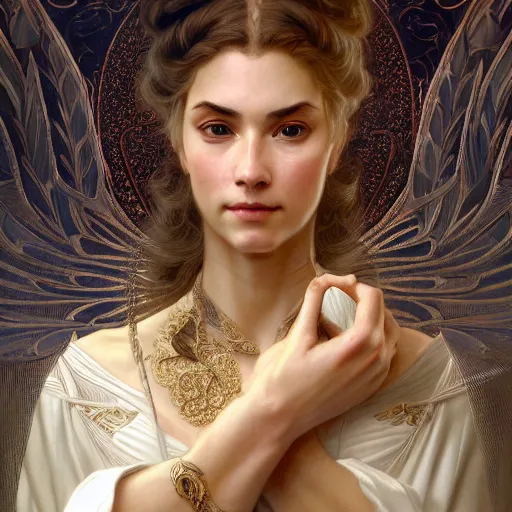 Image similar to portrait of sersei lannister, intricate, elegant, highly detailed, digital painting, artstation, concept art, smooth, sharp focus, illustration, art by artgerm and greg rutkowski and alphonse mucha and william - adolphe bouguereau