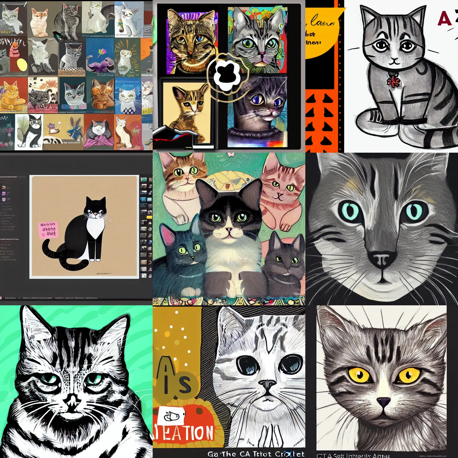 Prompt: cat illustration collection aaaa updated watched premiere edition commission ✨ whilst watching fabulous artwork \ exactly your latest completed artwork discusses upon featured announces recommend achievement