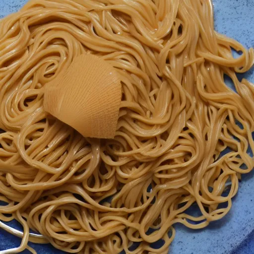 Image similar to the fan is winding noodles