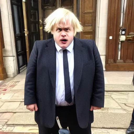 Image similar to jack black as boris johnson, hd