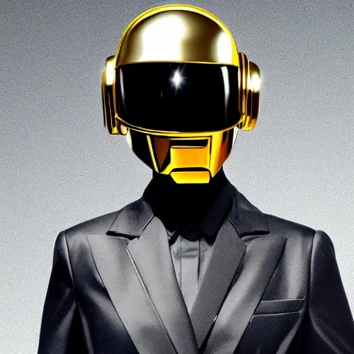 Prompt: female daft punk costume