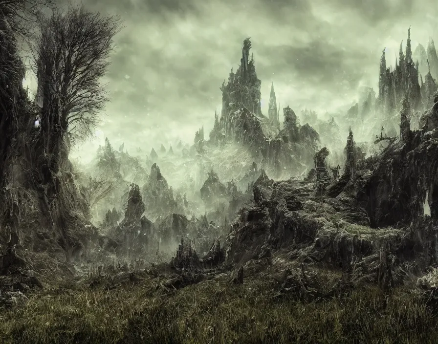 Image similar to extra thick goth girl landscape, beautiful texture, beautiful graphics, fantasy artwork, very beautiful scenery, hd, hdr, ue 5, ue 6, unreal engine 5, cinematic 4 k wallpaper, 8 k, ultra detailed, by popular digital, details, beautiful image ever created, high resolution, artstation, award winning