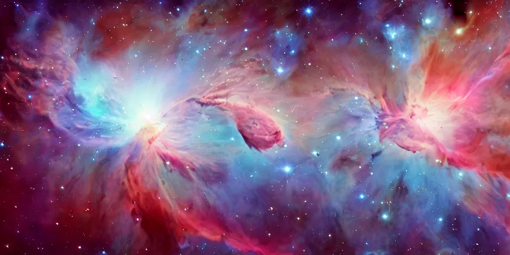 Prompt: orion nebula, photorealistic, 8k,