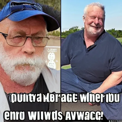 Image similar to average white boomer man