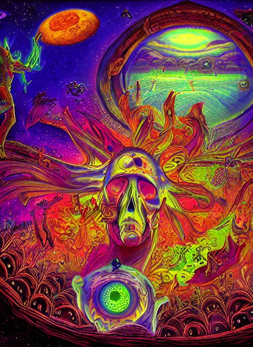 Image similar to dmt visions by salviadroid and mars-1