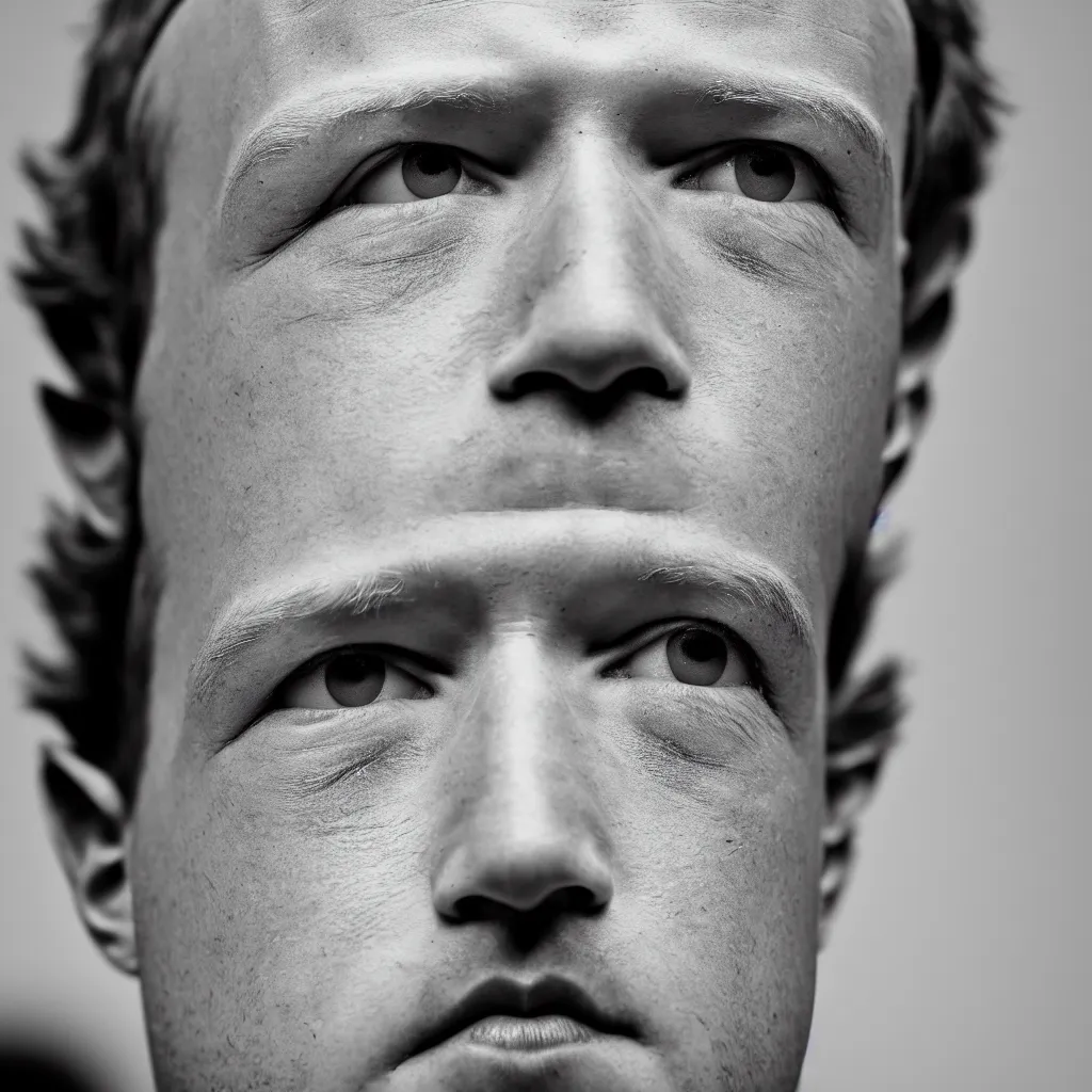 Image similar to mark zuckerberg staring into your soul, photo, 4 k