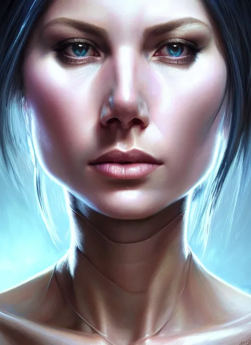 Prompt: closeup portrait shot of faith connors from mirror's edge, intricate, elegant, highly detailed, centered, digital painting, artstation, concept art, smooth, sharp focus, illustration, artgerm, tomasz alen kopera, peter mohrbacher, donato giancola, joseph christian leyendecker, wlop, boris vallejo