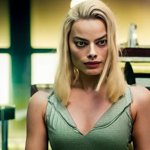 Image similar to Margot Robbie as a character in Street fighter 6 4k ultra high quality