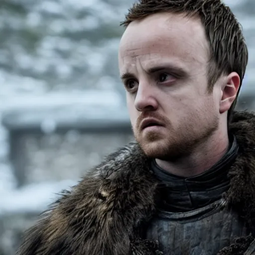 Image similar to Jesse Pinkman in the game of thrones