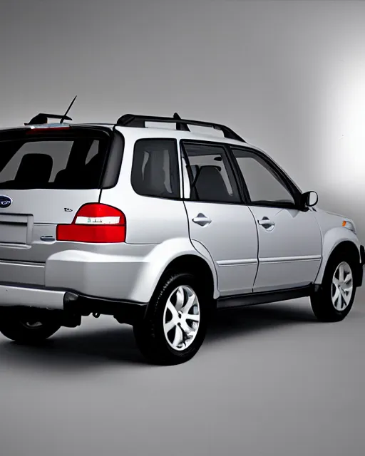 Image similar to 2 0 0 3 subaru forester xs, silver, studio lighting, photo, extremely detailed, artistic photography, 8 k, trending, very accurate,