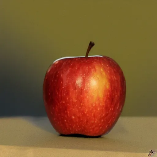 Image similar to an apple by Jay Tea