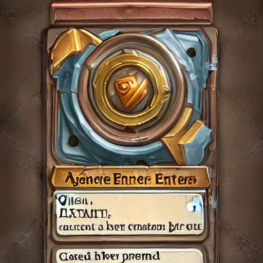 Image similar to car engine, car parts concept, Hearthstone card, realistic style