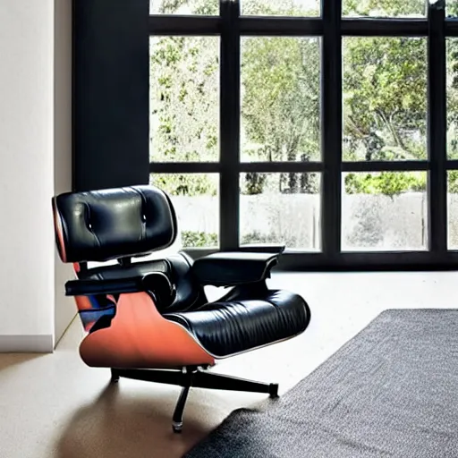 Image similar to an armchair by eames, designed by PlayStation 5!!!