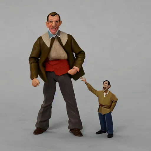 Prompt: walt disney action figure, well lit, studio light, painted action figure