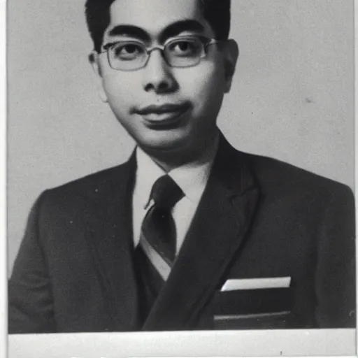 Prompt: portrait of Tunku Abdul Rahman