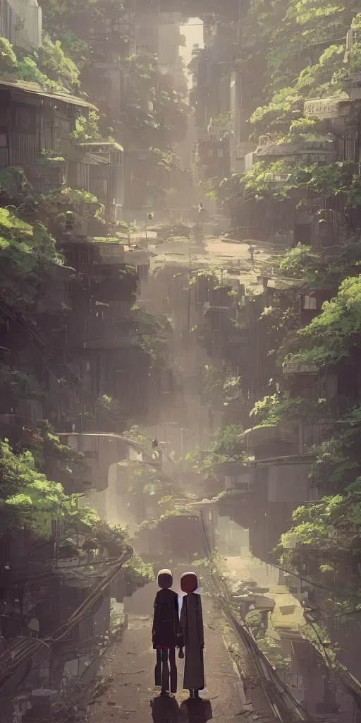 Prompt: Kino's Journey (2003) intricate artwork by Tooth Wu and wlop and beeple. octane render, trending on artstation, greg rutkowski very coherent symmetrical artwork. cinematic, hyper realism, high detail, octane render, 8k