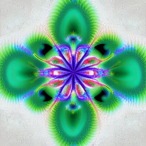 Image similar to fractal flower