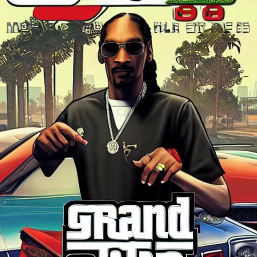 Image similar to snoop dogg in gta 5 cover