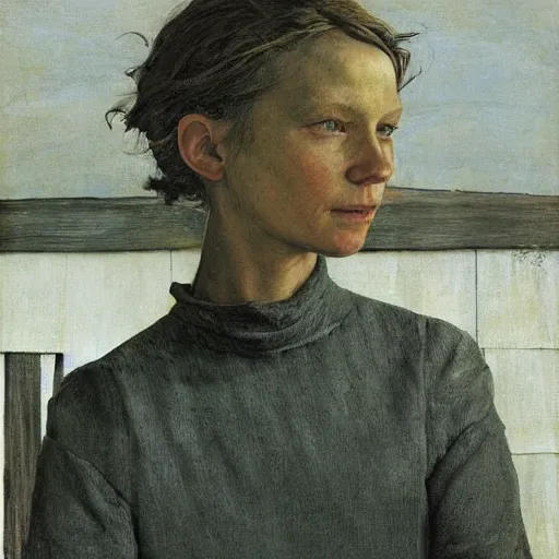 Prompt: artwork by Andrew Wyeth