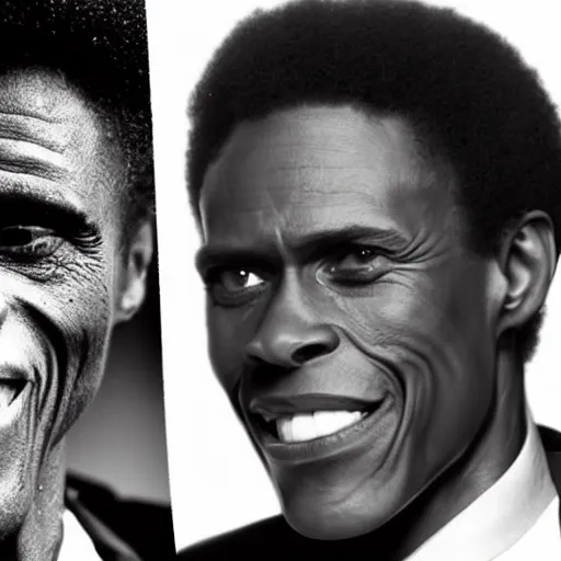 Image similar to african american willem dafoe