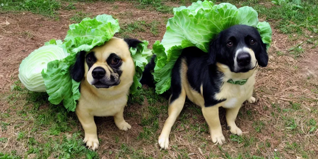 Image similar to i, Cabbage dog