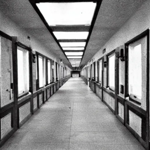 Image similar to high school hallways, mc escher