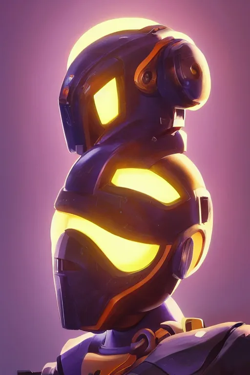 Image similar to epic mask helmet robot ninja portrait stylized as fornite style game design fanart by concept artist gervasio canda, behance hd by jesper ejsing, by rhads, makoto shinkai and lois van baarle, ilya kuvshinov, rossdraws global illumination radiating a glowing aura global illumination ray tracing hdr render in unreal engine 5