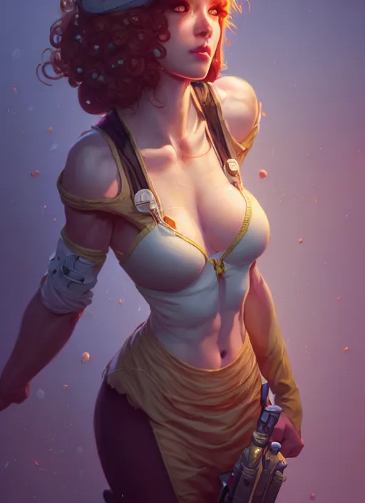 Prompt: april o'neal, hyper detailed, digital art, trending in artstation, cinematic lighting, studio quality, smooth render, frostbite 3 engine rendered, art style by klimt and nixeu and ian sprigger and wlop and krenz cushart