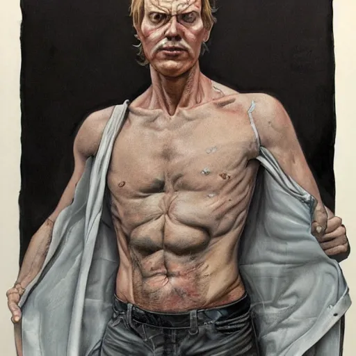Prompt: portrait of Erik Svensson, very detailed painting by Glenn Fabry, by Joao Ruas